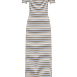 Faithfull - Tiesse Maxi Dress Blue Stripe