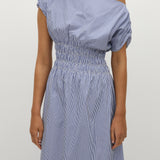 Faithfull - Kara Maxi Dress Helle Stripe Vintage Navy
