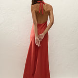 Faithfull - Amara Midi Dress Dusty Tomato