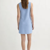 Posse - HARLAN MINI DRESS - BLUE