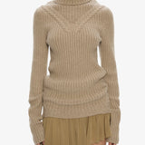 Christopher Esber - Caia Cable Knit Turtleneck