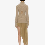 Christopher Esber - Caia Cable Knit Turtleneck
