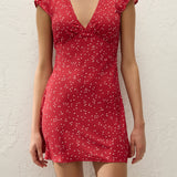 Faithfull - Alvisa Mini Dress Linnea Dot Rosso
