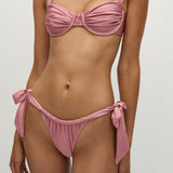 Faithfull - Costa Bikini Bottom Puce - Final Sale