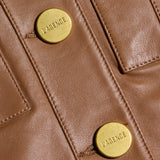 L'AGENCE - Deidra Cropped Leather Jacket