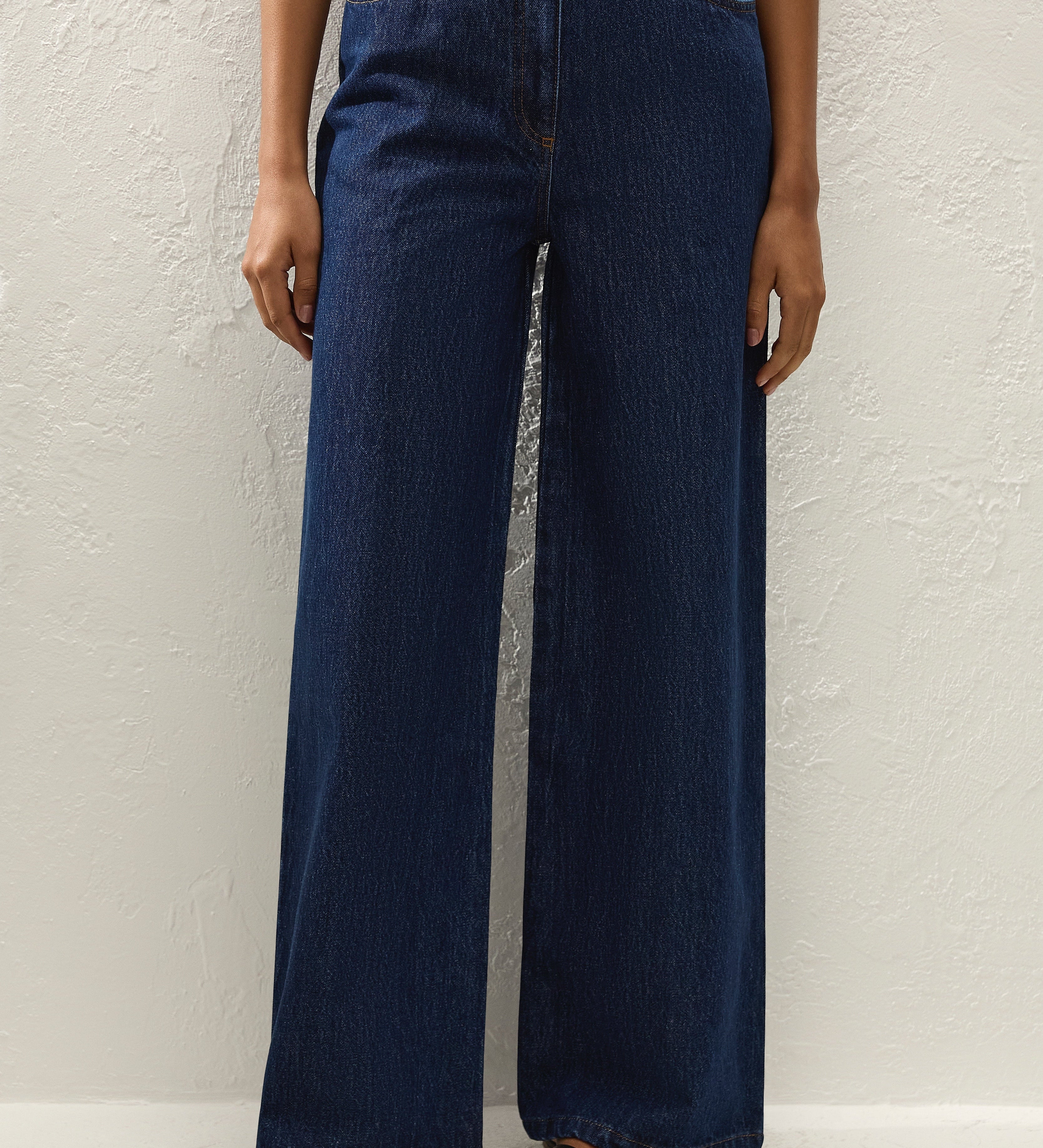 Faithfull - Quinta Wide Jean Dark Indigo