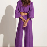 Faithfull - Palmera Top Violet - Final Sale