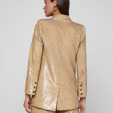 L'AGENCE - Cambrie Oversized Sequin Blazer