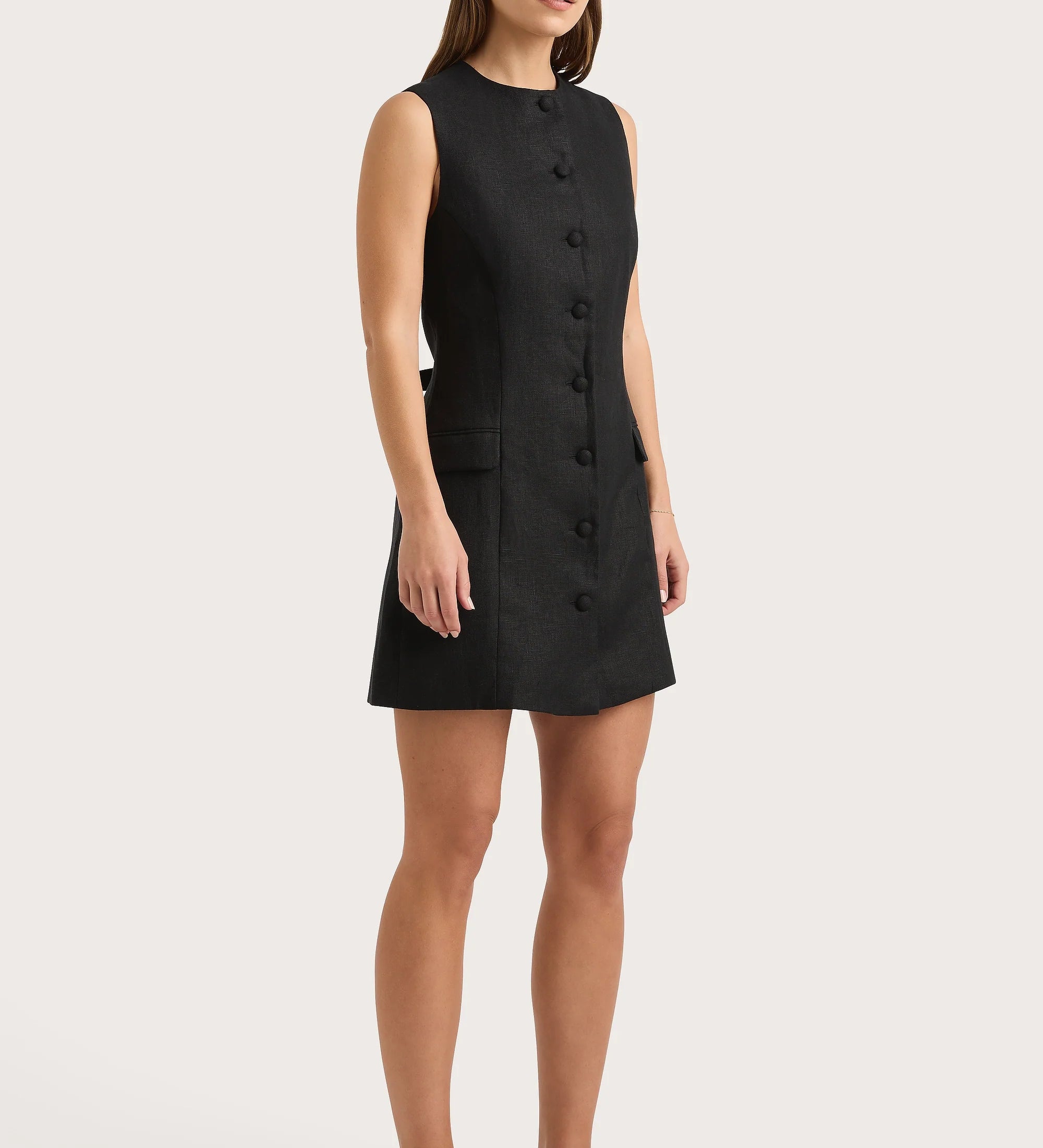 Faithfull - Jane Mini Dress Black - Final Sale