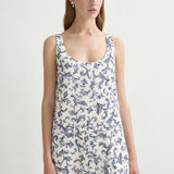 Posse - RUE MINI DRESS - BLUE BAROQUE