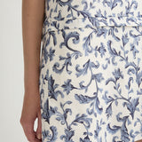 Posse - RUE MINI DRESS - BLUE BAROQUE