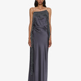 Christopher Esber - Droplet Bead Crochet Trimmed Cami Dress