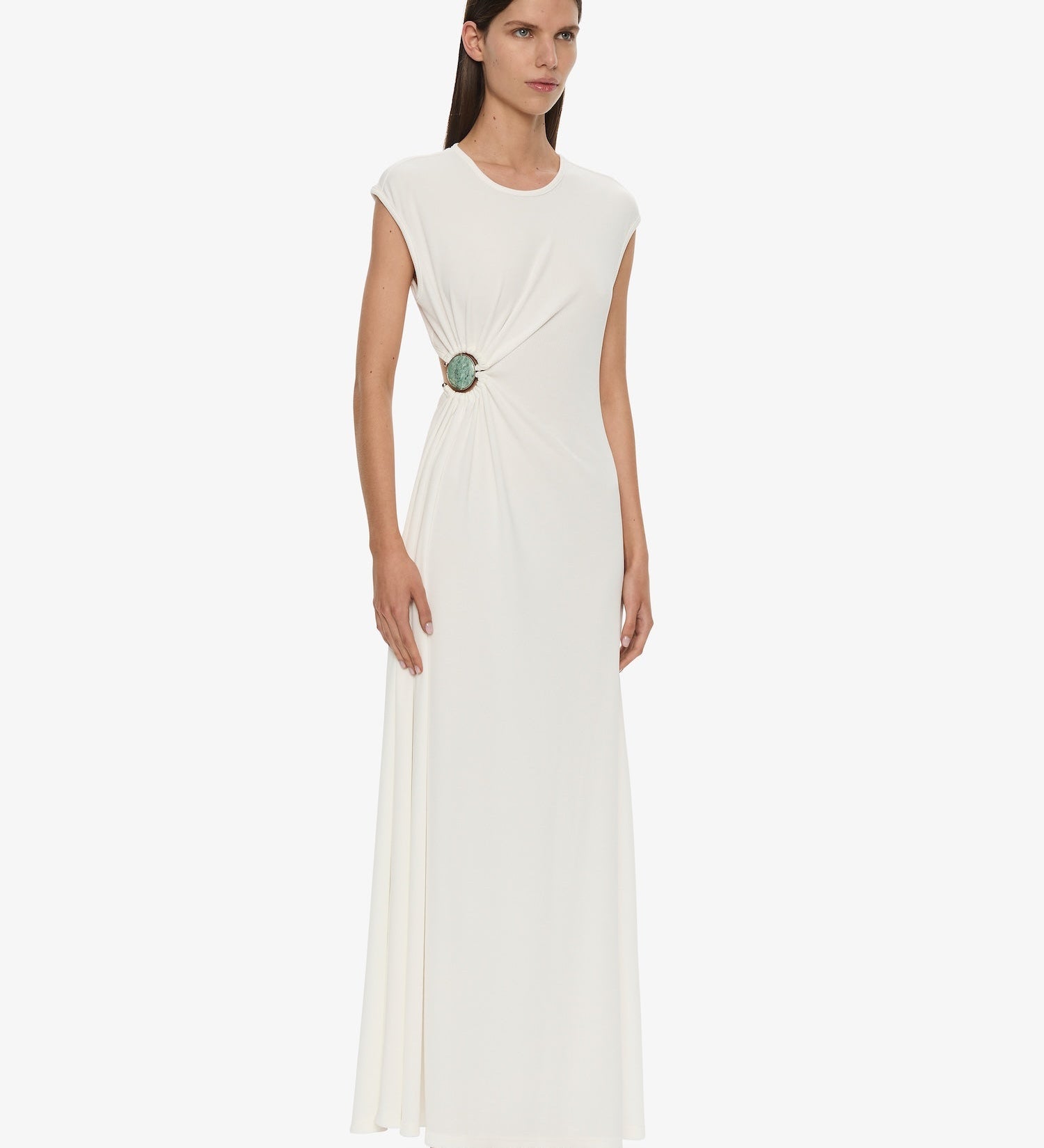 Christopher Esber - Mineral Stone Ruched Tank Dress