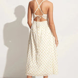 Faithfull - Claretta Midi Dress Cairo Floral Print - Final Sale