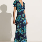 Faithfull - Reis Maxi Dress Escala Floral Navy - Final Sale