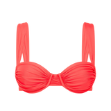 Faithfull - Sol Bikini Top Vermillion - Final Sale