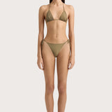 Faithfull - Leo Bikini Bottom Khaki - Final Sale