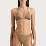 Faithfull - Sete Bikini Top Khaki - Final Sale