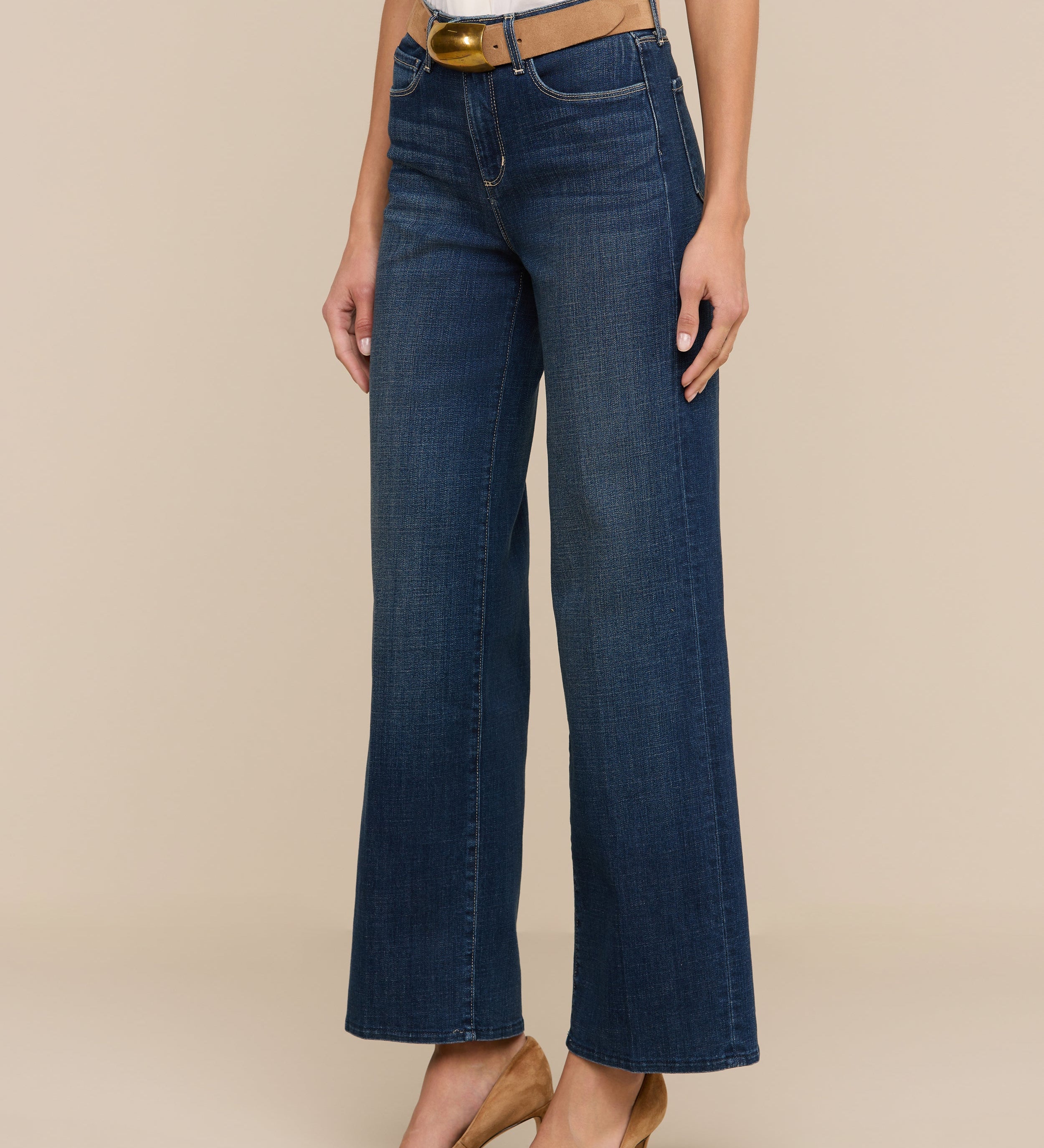 L'AGENCE - Rosalyn Wide - Leg Jean