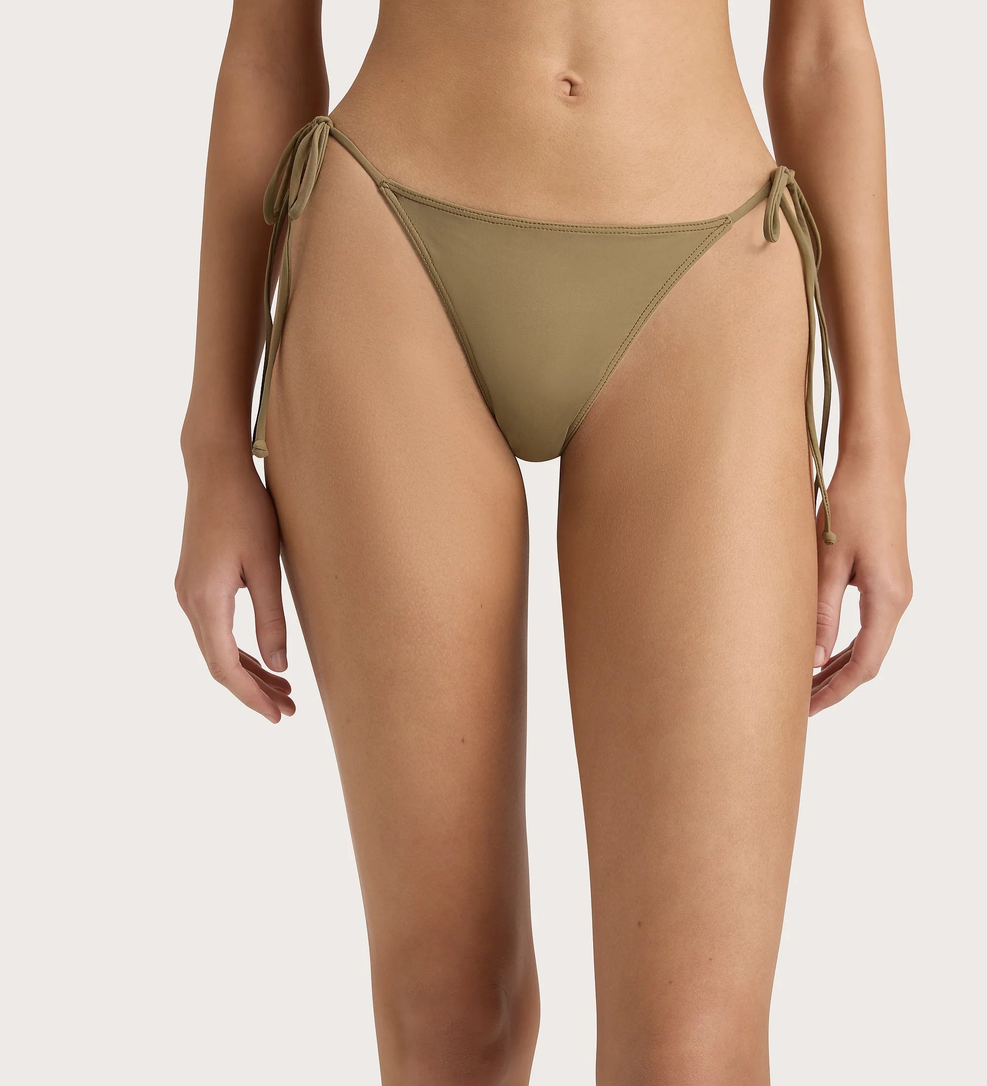 Faithfull - Leo Bikini Bottom Khaki - Final Sale