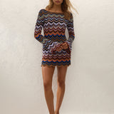 Faithfull - Sierra Mini Dress Cadaquès Stripe