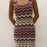 Faithfull - Elisa Maxi Dress Cadaquès Stripe