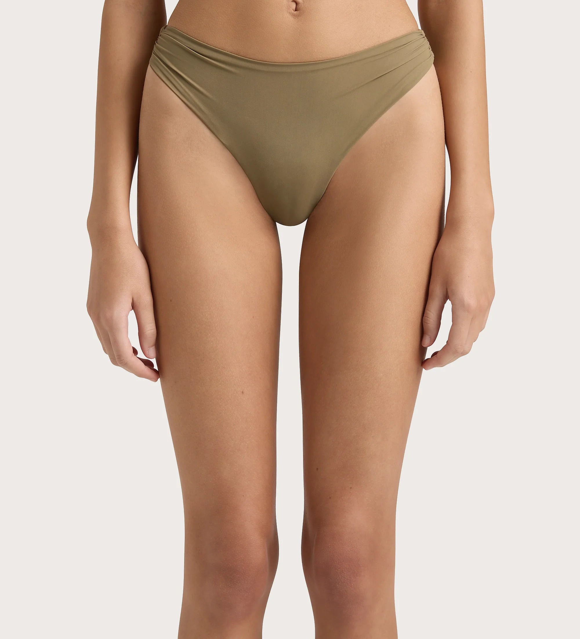 Faithfull - Henni Bikini Bottom Khaki - Final Sale
