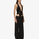 Christopher Esber - Tuxedo Contrast Wool Trouser