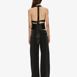 Christopher Esber - Tuxedo Contrast Wool Trouser