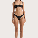Faithfull - Farrah Bikini Top Black - Final Sale
