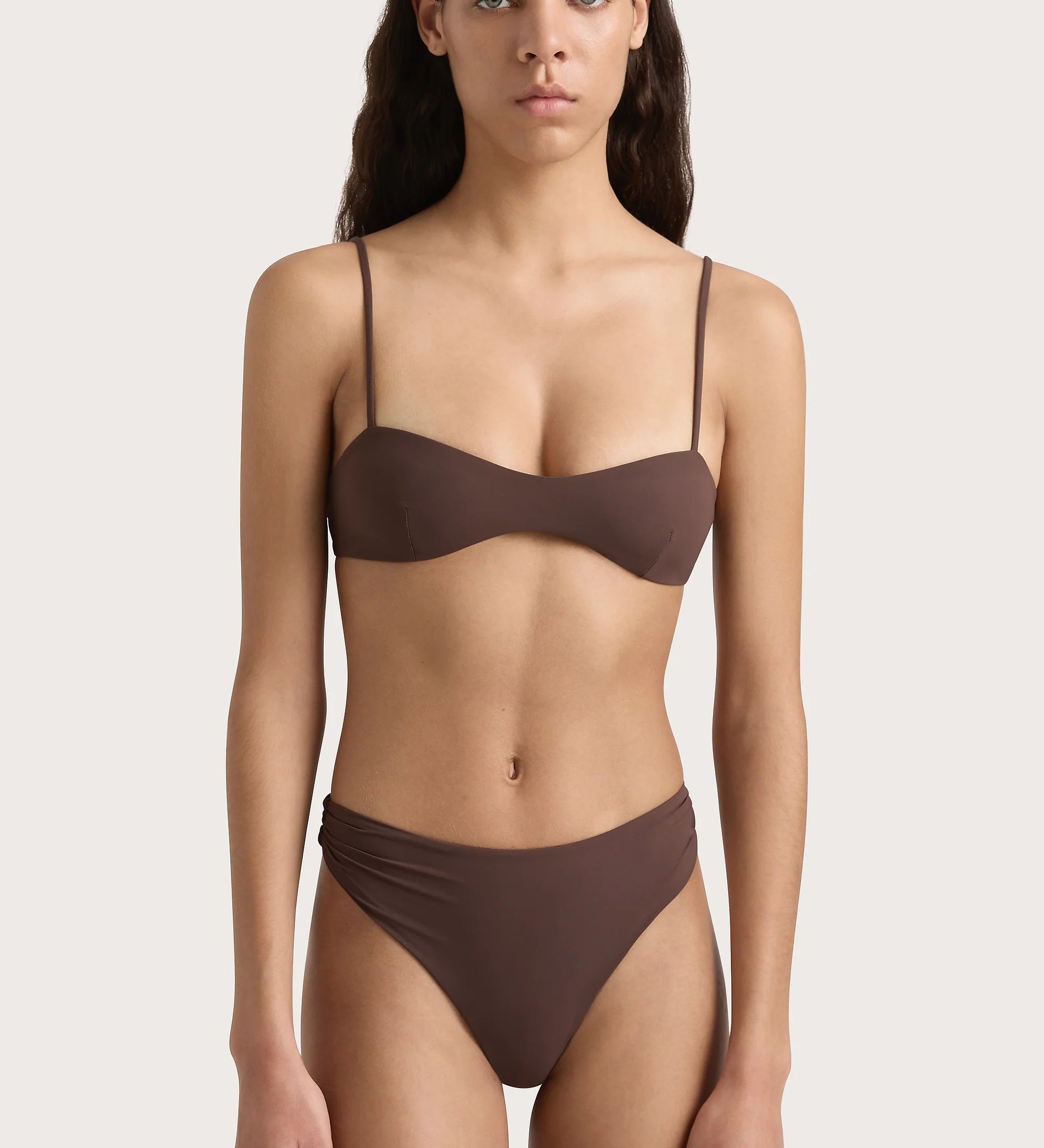 Faithfull - Evora Bikini Top Bistre - Final Sale