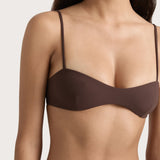 Faithfull - Evora Bikini Top Bistre - Final Sale