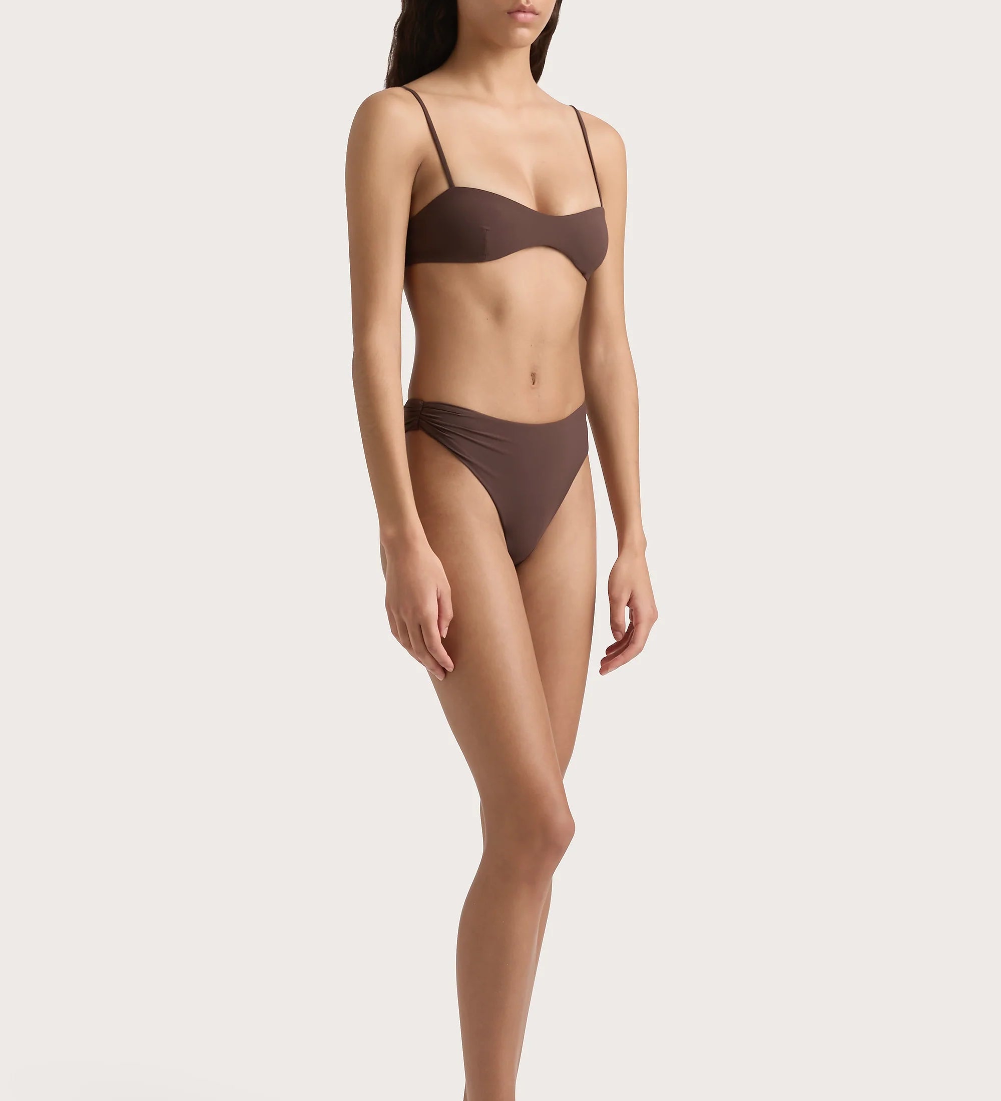 Faithfull - Evora Bikini Top Bistre - Final Sale