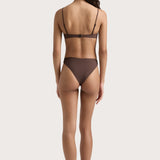 Faithfull - Evora Bikini Top Bistre - Final Sale