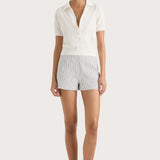 Faithfull - Sable Polo Shirt White - Final Sale