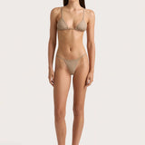 Faithfull - Manon Bikini Bottom Taupe - Final Sale