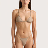 Faithfull - Manon Bikini Top Taupe - Final Sale