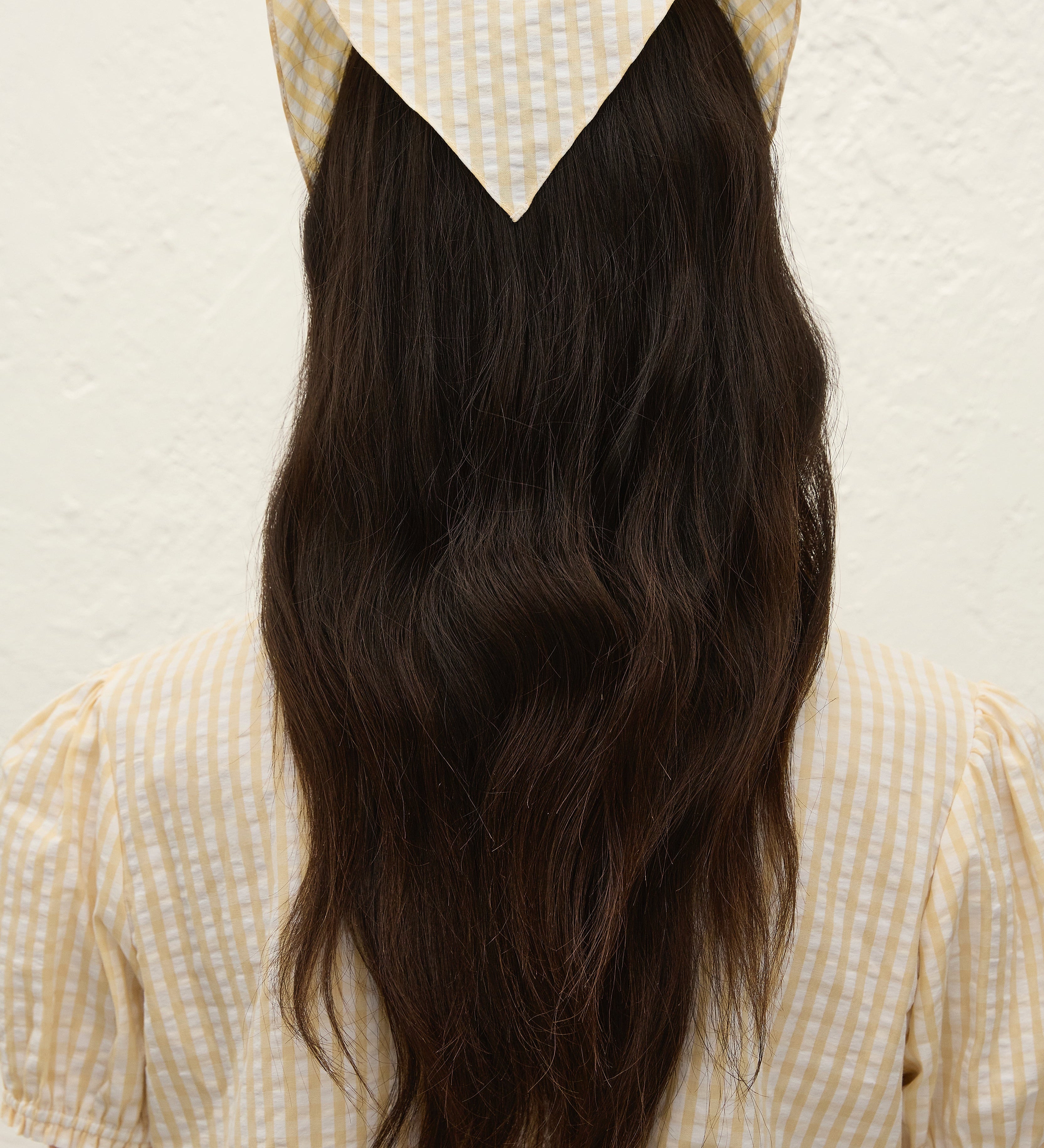 Faithfull - Lucia Head Scarf Butter Textured Gingham