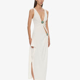 Christopher Esber - Mineral Stone Cascade Tank Dress