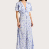 Faithfull - Tae Midi Dress Blossom Blue
