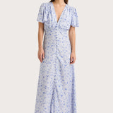 Faithfull - Tae Midi Dress Blossom Blue