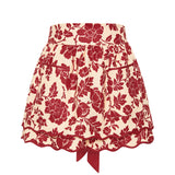Posse - ROMEO APRON - SCARLET BLOOM