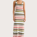 Faithfull - Enya Midi Dress Meleu Stripe Multi