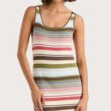 Faithfull - Enya Midi Dress Meleu Stripe Multi