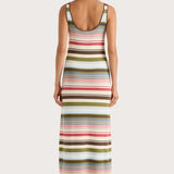 Faithfull - Enya Midi Dress Meleu Stripe Multi