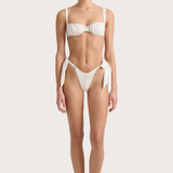 Faithfull - Emily Bikini Top White - Final Sale