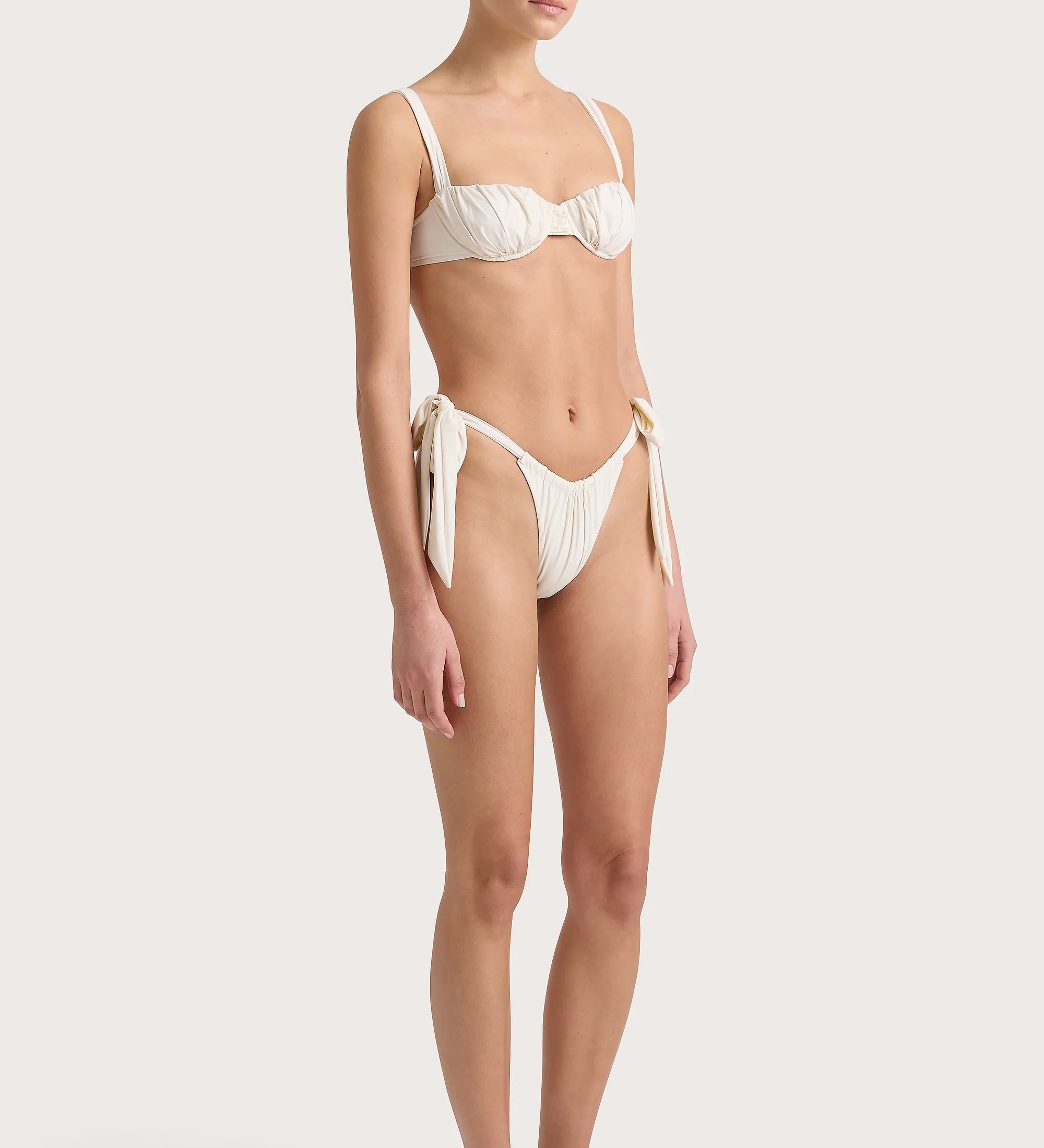 Faithfull - Emily Bikini Top White - Final Sale