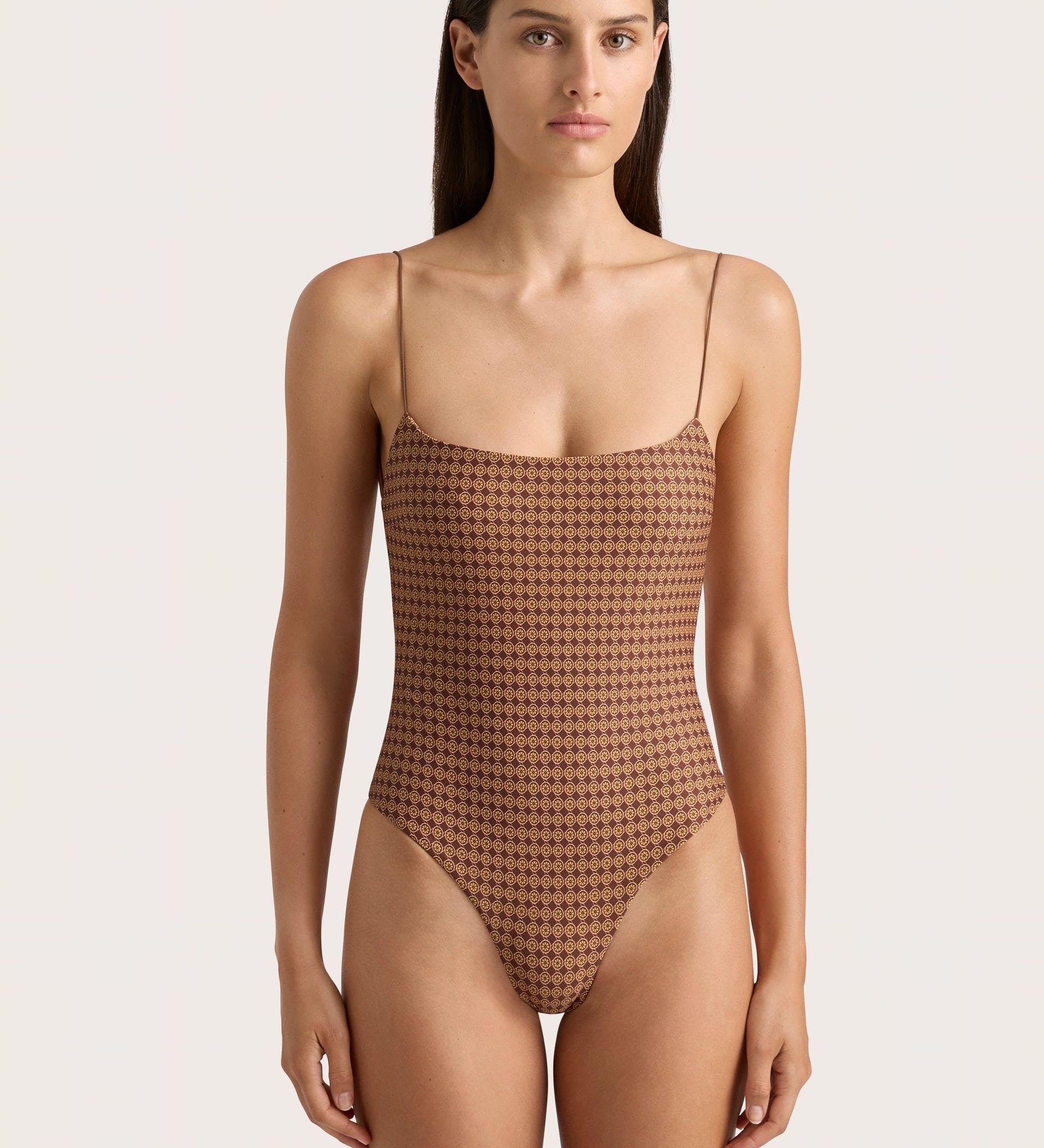 Faithfull - Elea One Piece Oliander Cocoa - Final Sale
