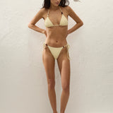 Faithfull - Eden Bikini Bottom Buttermilk