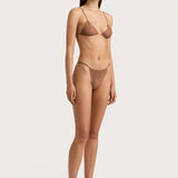 Faithfull - Elea Bikini Top Oliander Cocoa - Final Sale